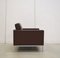 Brown Club Lounge Chair by Florence Knoll for Knoll, 1990s, Set of 2 4