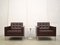 Brown Club Lounge Chair by Florence Knoll for Knoll, 1990s, Set of 2 2