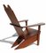 Rationalist Italian Gino Levi Montalcini Wood Lounge Chair, 1930s 2