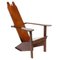 Rationalist Italian Gino Levi Montalcini Wood Lounge Chair, 1930s 3
