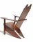 Rationalist Italian Gino Levi Montalcini Wood Lounge Chair, 1930s 4