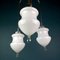 Vintage White Murano Glass Pendant Lamp, Italy, 1960s 8