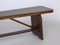 Antique French Oak Rustic Bench 9