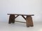 Antique French Oak Rustic Bench 3