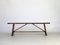 Antique French Oak Rustic Bench, Image 2