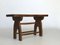 Antique French Rustic Oak Table, Image 2