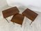 Tavolini ad incastro Mid-Century in teak, Scandinavia, set di 3, Immagine 5