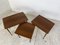 Skandinavische Mid-Century Satztische aus Teak, 3er Set 7