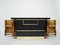 Brass Black Lacquered Sideboard Bar Cabinet by Jean Claude Mahey for Roche Bobois, 1970s, Image 4