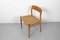 Model 75 Oak Papercord Dining Chair by Niels Møller for J.l Møller, Image 1