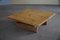 Tavolino da caffè brutalista moderno in legno di pino massiccio di Roland Wilhelmsson, 1972, Immagine 1