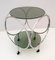 Vintage Space Age Coffee Table in Steel and Smoked Glass, 1970s, Image 7