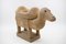 Vintage Italian Handmade Rattan Camel Planter, 1960s 1