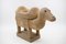 Vintage Italian Handmade Rattan Camel Planter, 1960s, Image 1