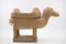 Vintage Italian Handmade Rattan Camel Planter, 1960s, Image 2