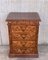 19th Century Italian Burl Walnut and Fruitwood Bedside Commodes, Set of 2 4