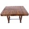 Art Deco Expandable Dining Table, Walnut Veneer, France, 1930, Image 1