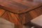Art Deco Expandable Dining Table, Walnut Veneer, France, 1930, Image 6