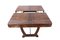 Art Deco Expandable Dining Table, Walnut Veneer, France, 1930, Image 3