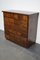 German Industrial Oak and Pine Apothecary Cabinet, 1930s 3