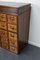 Large Parisian Fruitwood Apothecary Cabinet, Early 20th Century 17