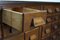 German Industrial Oak Apothecary Cabinet or Bank of Drawers, 1930s, Image 18
