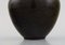 Vase aus glasierter Keramik von Nils Thorsson für Royal Copenhagen, Mitte des 20. Jh 6