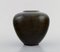 Vase aus glasierter Keramik von Nils Thorsson für Royal Copenhagen, Mitte des 20. Jh 2