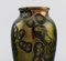 Vase en Grès Vernis par Lucien Brisdoux, France, 1930s ou 1940s 5