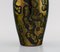 Vase aus glasiertem Steingut von Lucien Brisdoux, Frankreich, 1930er oder 1940er 6