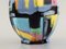 Bol Pigalle en Céramique Vernie avec Décoration Polychrome Abstraite de Longwy, France 5