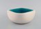 French Bowl in Sèvres Porcelain with Turquoise Glaze, Image 2