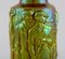 Art Deco Vase aus glasierter Keramik mit Arbeiterfiguren von Zsolnay 7