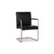 Black Leather Jason 1519 Cantilever Chair from Walter Knoll / Wilhelm Knoll 1