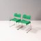 Chaises de Salle à Manger Omstak en Acier Vert par Rodney Kinsman pour OMK, Set de 2 3