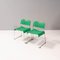 Grüne Omstak Esszimmerstühle aus Stahl von Rodney Kinsman für OMK, 2er Set 3