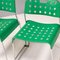 Chaises de Salle à Manger Omstak en Acier Vert par Rodney Kinsman pour OMK, Set de 2 6