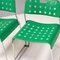 Grüne Omstak Esszimmerstühle aus Stahl von Rodney Kinsman für OMK, 2er Set 6