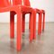 Selene Chairs by Vico Magistretti for Artemide, Italy, 1960s or 1970s, Set of 4 6