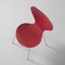 Butterfly Chair in Dunkelrot von Arne Jacobsen für Fritz Hansen 6