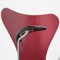 Butterfly Armchair in Dark Red by Arne Jacobsen for Fritz Hansen 12