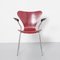 Butterfly Armchair in Dark Red by Arne Jacobsen for Fritz Hansen 2