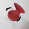 Fauteuil Butterfly Rouge Foncé par Arne Jacobsen pour Fritz Hansen 6