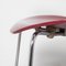 Fauteuil Butterfly Rouge Foncé par Arne Jacobsen pour Fritz Hansen 14