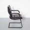 Black Leather Figura Office Chair by Mario Bellini for Vitra, Image 5