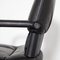 Schwarzer Figura Bürostuhl aus Leder von Mario Bellini für Vitra 11