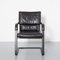 Black Leather Figura Office Chair by Mario Bellini for Vitra 2