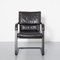 Black Leather Figura Office Chair by Mario Bellini for Vitra, Image 2