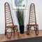 Bent Bamboo Lounge Chairs by Dirk van Sliedregt, Set of 2, Image 2