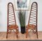 Bent Bamboo Lounge Chairs by Dirk van Sliedregt, Set of 2 6